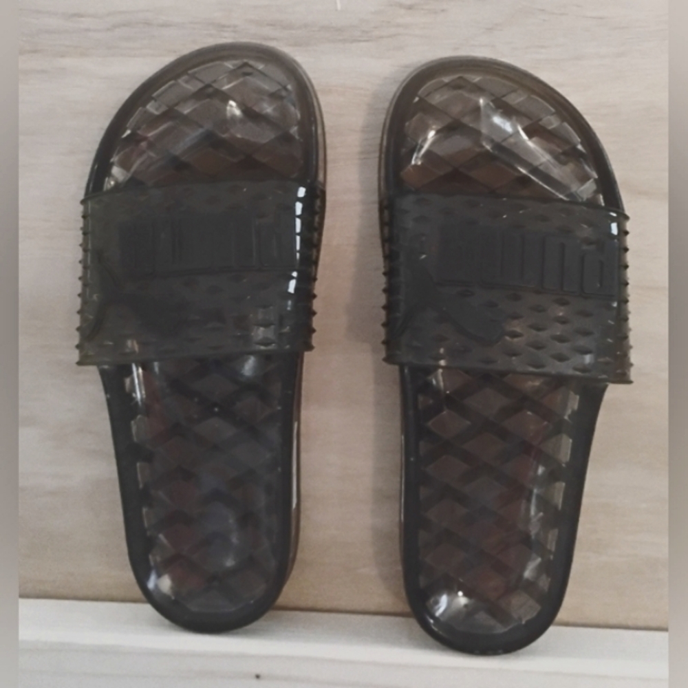 Puma Fenty Rihanna Gray Jelly Sandals